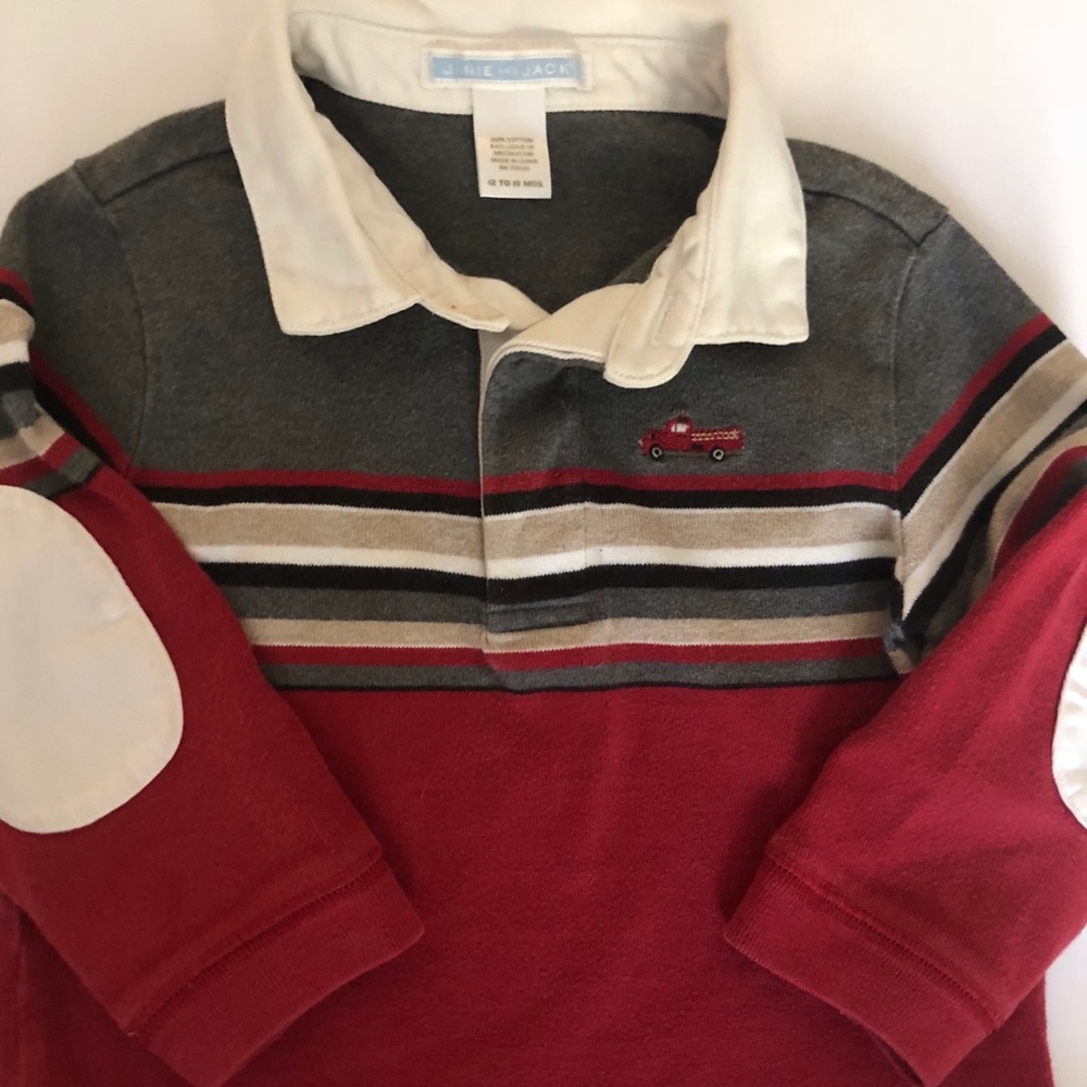 Janie and Jack rugby sweater